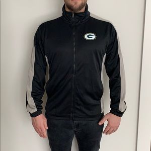 Black Green Bay Packers Jacket